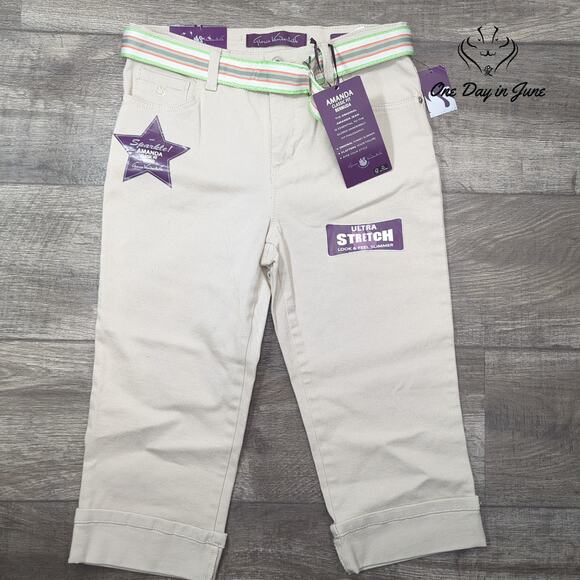 Gloria Vanderbilt Pants - Gloria Vanderbilt Petite Amanda Classic Fit Bermuda Shorts Size 6P